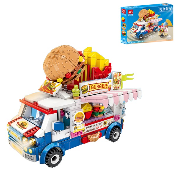 001034 Constructor - burgher truck (497 piese)