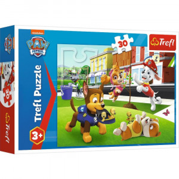 007852 Puzzle 30 "Catelusii in actiune"
