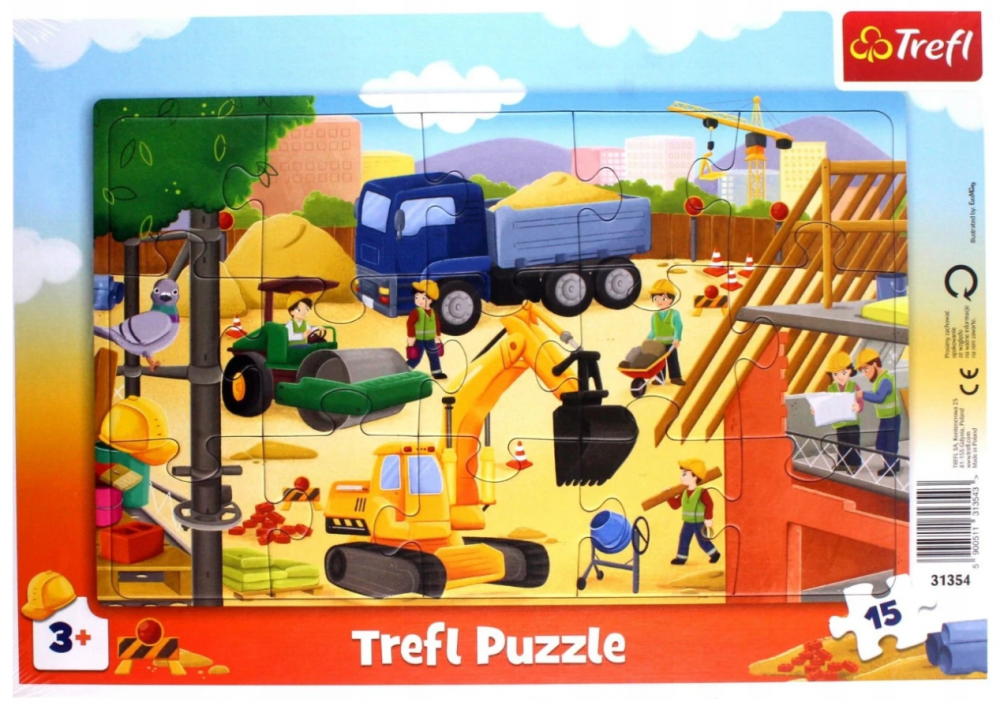 007861 Puzzle 15 "La constructie "