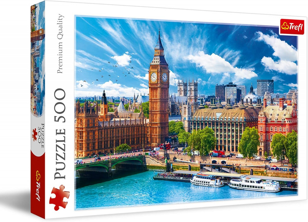 007872 Puzzle 500  "O zi insorita in Londra"