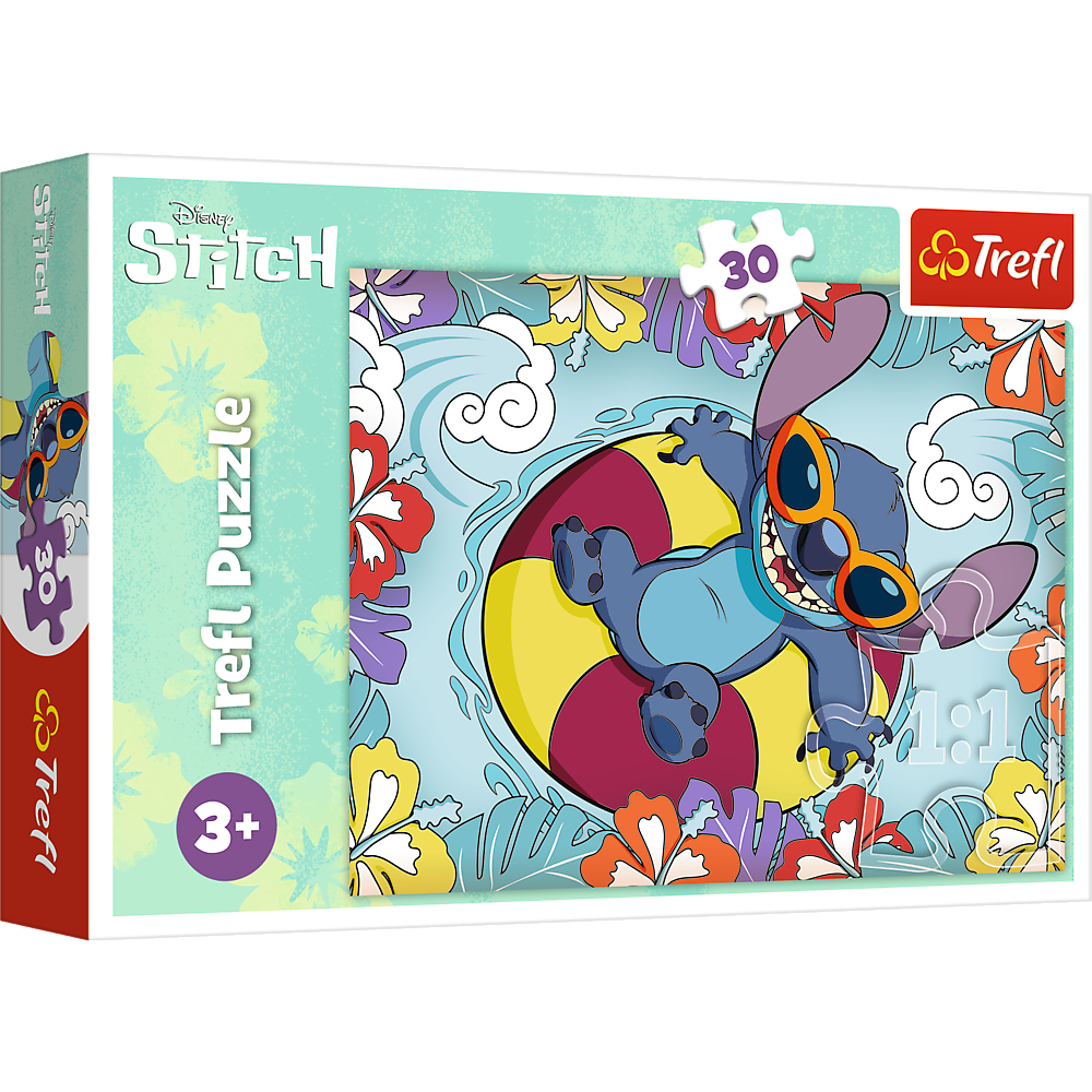 007909 Puzzle 30elem. "Lilo si Stitch in vacanta"