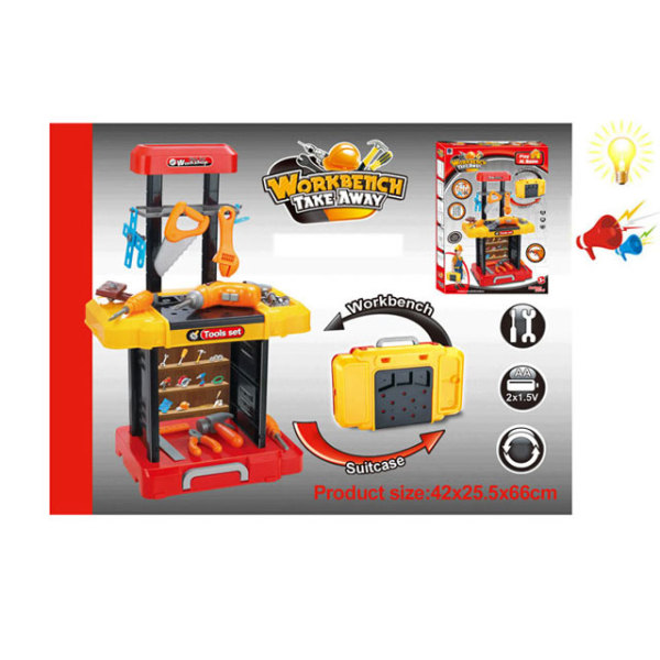 005570 Set instrumente cu valiza cu lumina si sunete