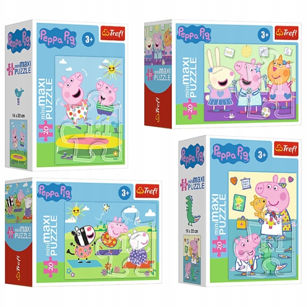 009257 Puzzle miniMaxi "Peppa's carefree day"