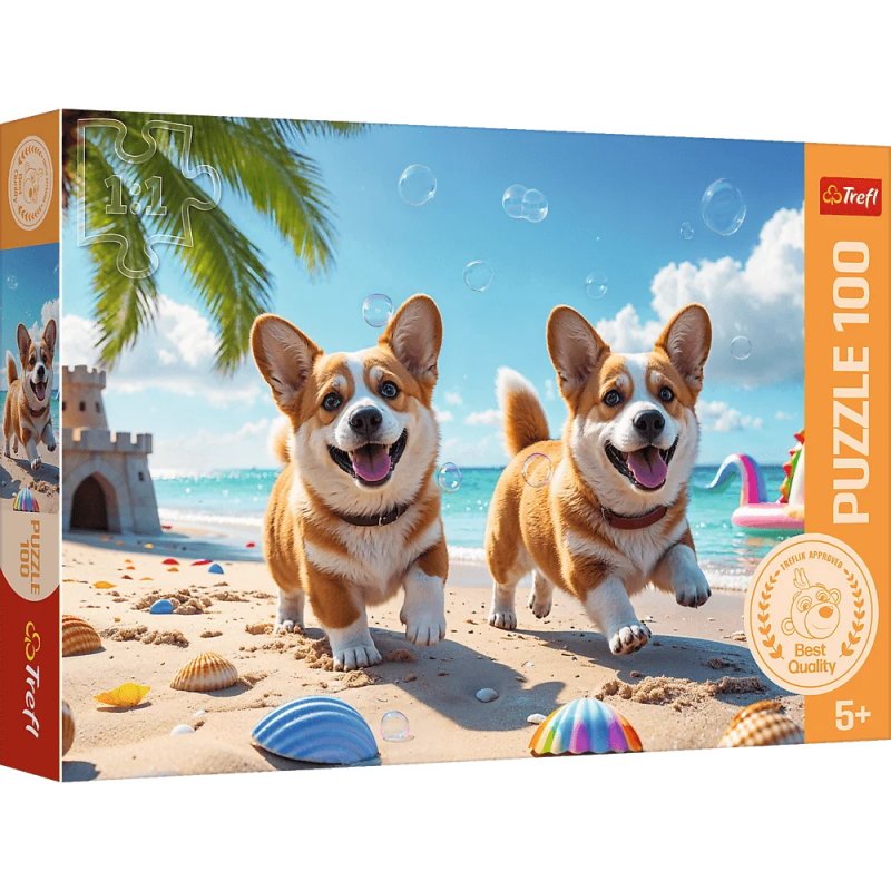 009299 Puzzle 100 "Corgi"