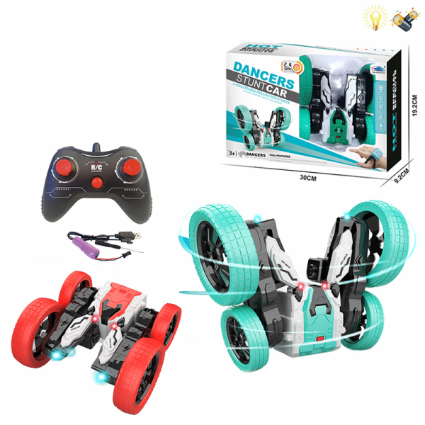 006923 Masina Stunt cu R/C cu acumulator cu lumina