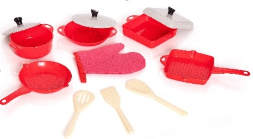 002066 Set bucatarie in geanta (12 pcs)