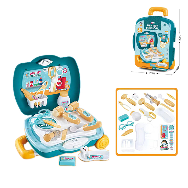 009900 Set doctor in valiza