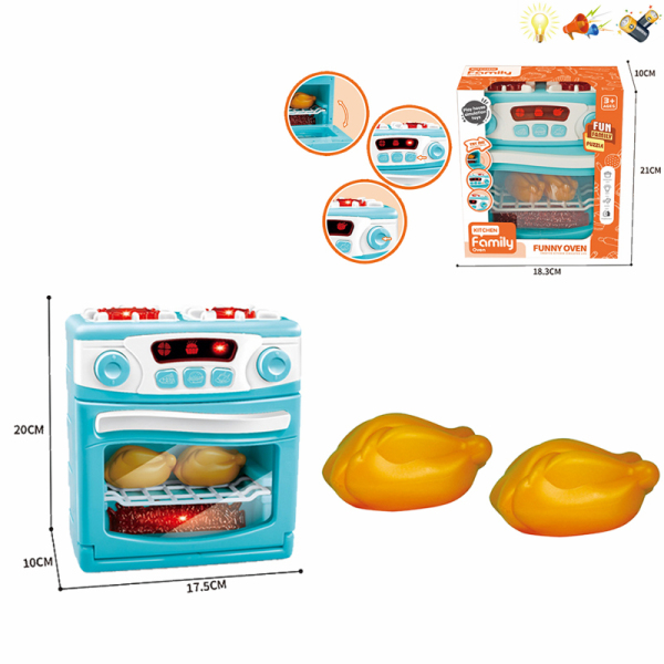 000390 Electrocasnice - cuptor cu sunet si lumini