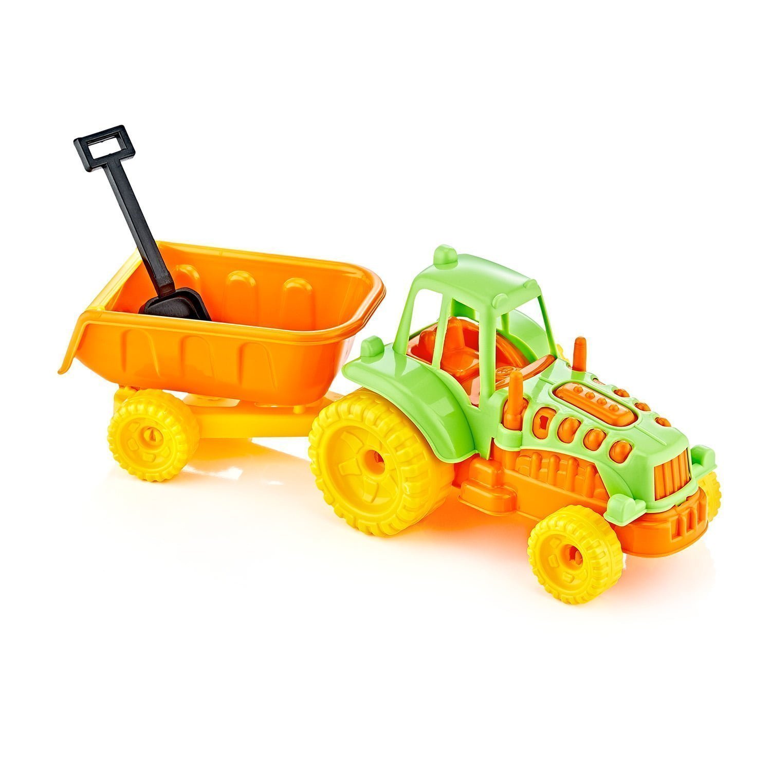 002138 Tractor cu remorca cu lopata