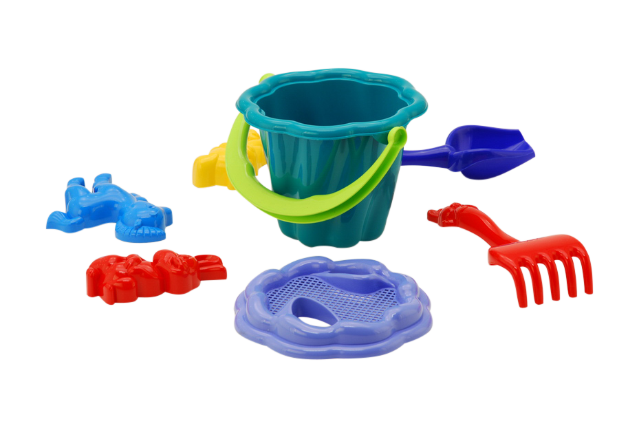 002244 Set caldarusa "Romanita" cu accesorii pentru nisip (6pcs)