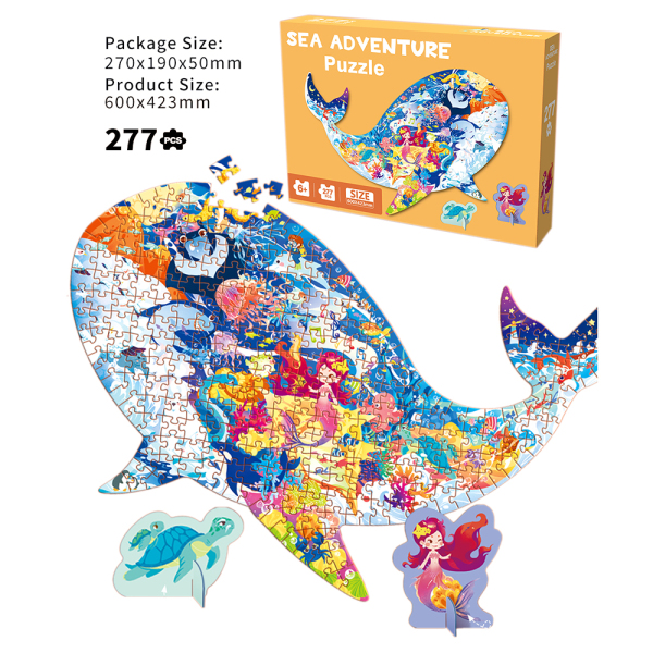 008089 Puzzle Sea Adventure 277pcs