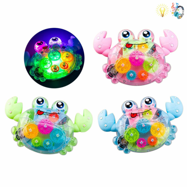 002616 Crab cu muzica si lumini