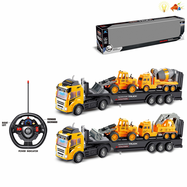 008711 Masina truck cu R/C cu lumina si sunete