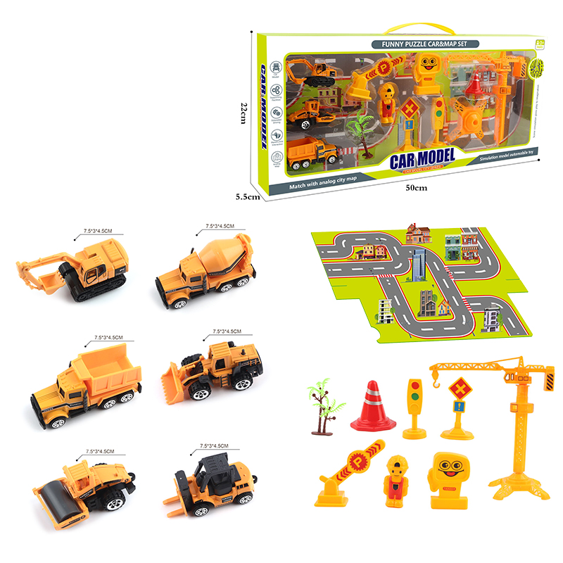 005000 Set masini cu covoras