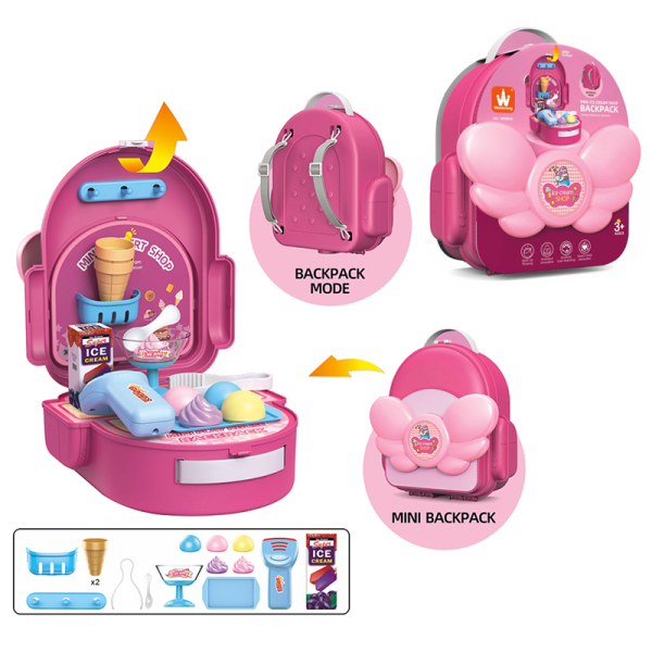 008559 Set in rucsac Ice Cream