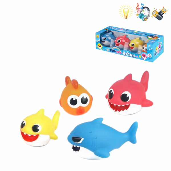 006909 Set jucarii pentru baie cu muzica si lumina