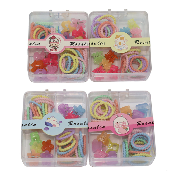 006967 Set accesorii - elastice si agrafe (20buc)
