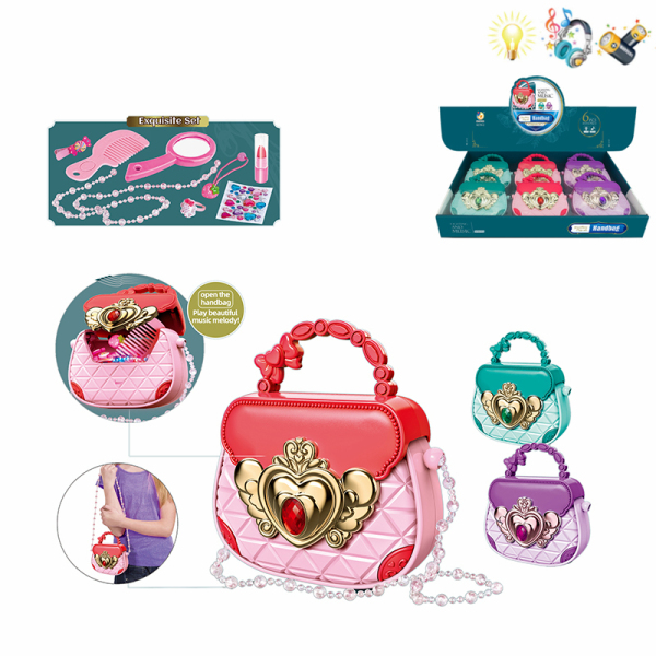 006989 Geanta cu accesori cu muzica si lumina (6buc)