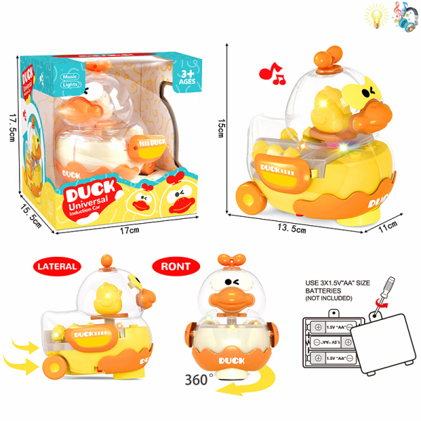 009566 Jucarie cu muzica - Rata