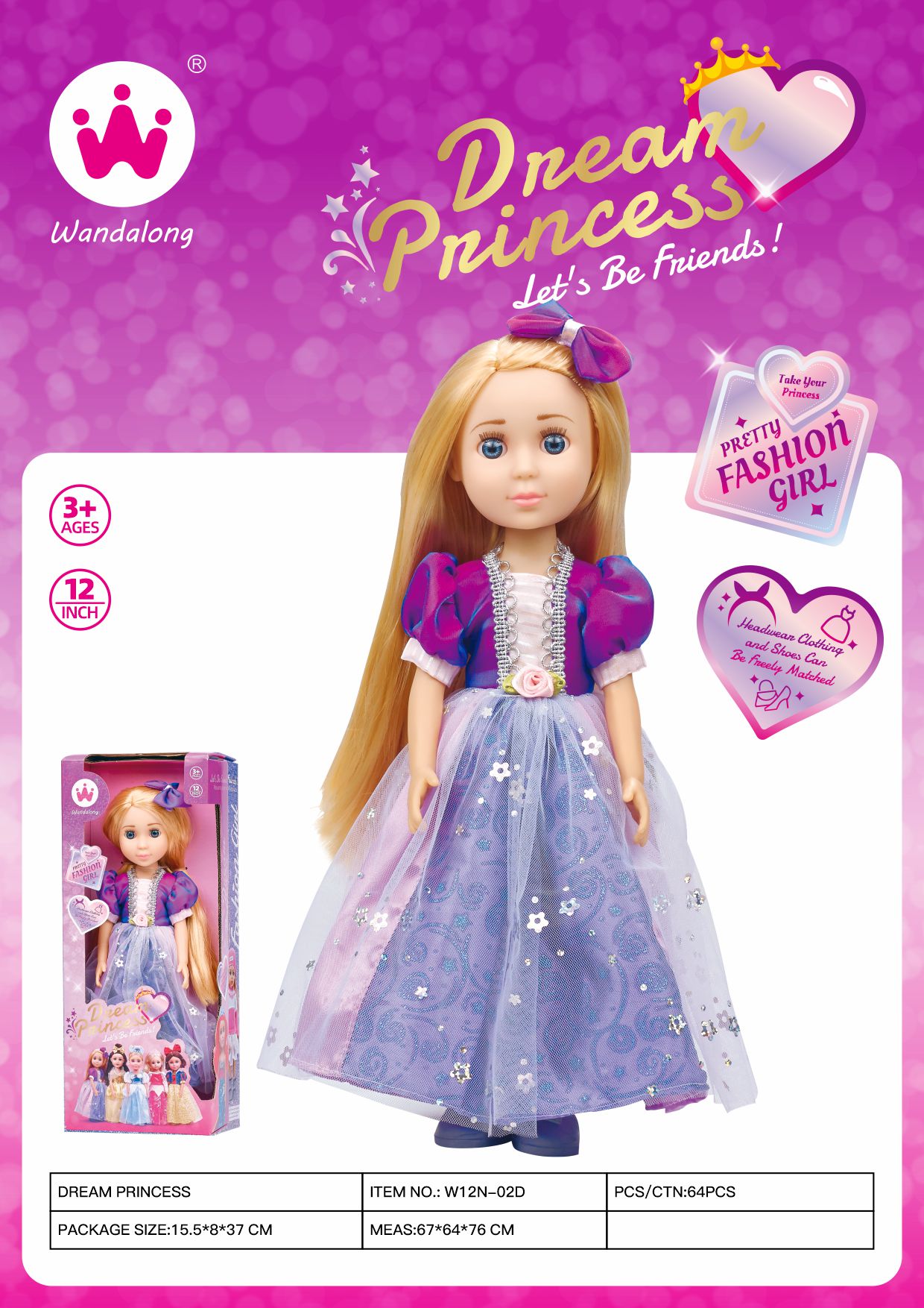 008545 Papusa 30cm din vinil