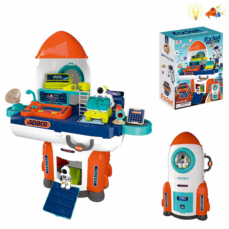 005575 Set Racheta cu lumina si sunete