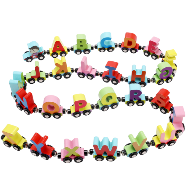 003389 Tren magnetic cu litere