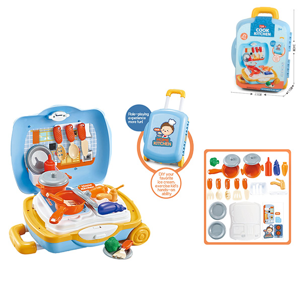 009902 Set bucatarie in valiza