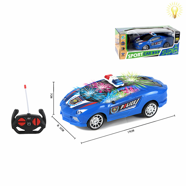 006601 Masina 1:20 cu R/C cu lumina