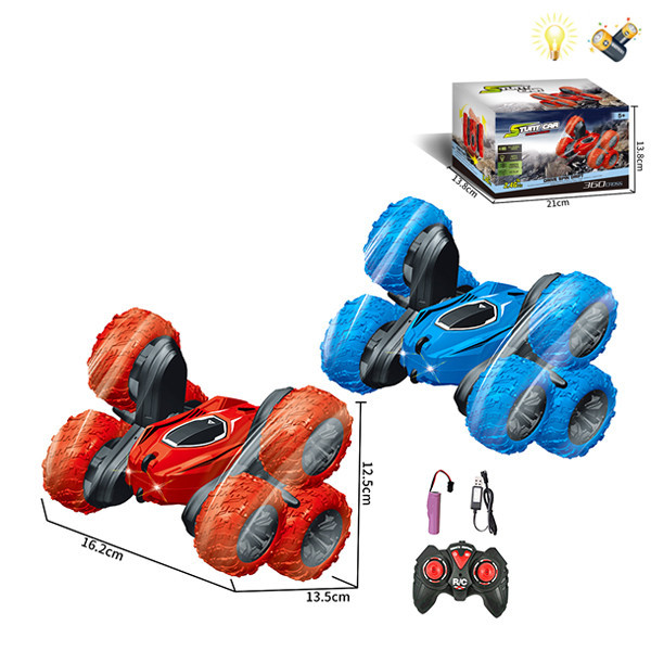 004487 Masina Stunt cu R/C cu lumini cu acumulator