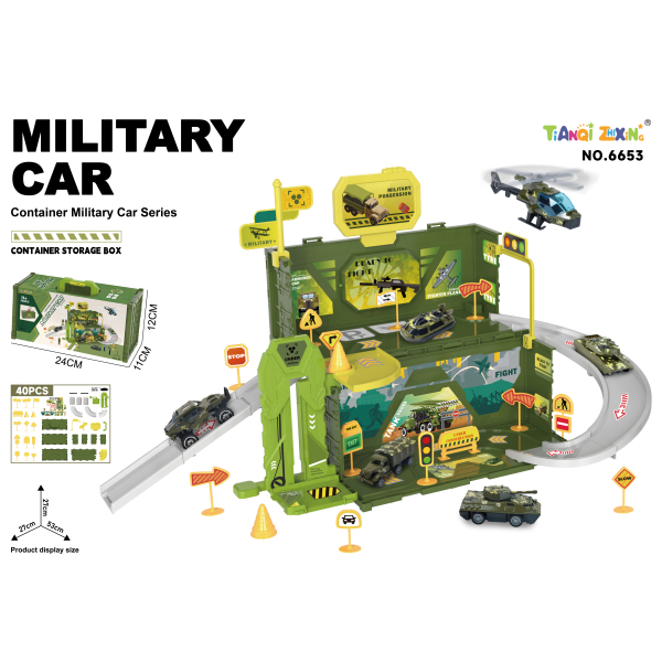 006998 Set parcare Military 40pcs
