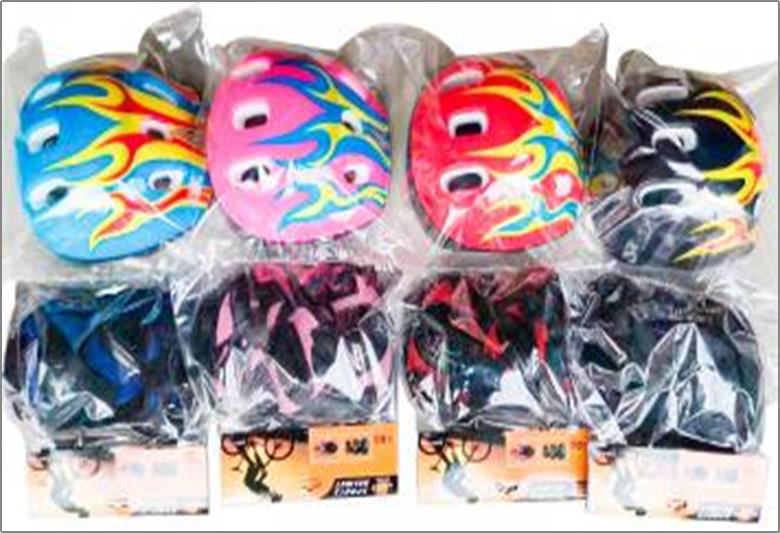 006014 Set casca cu protectie (L)