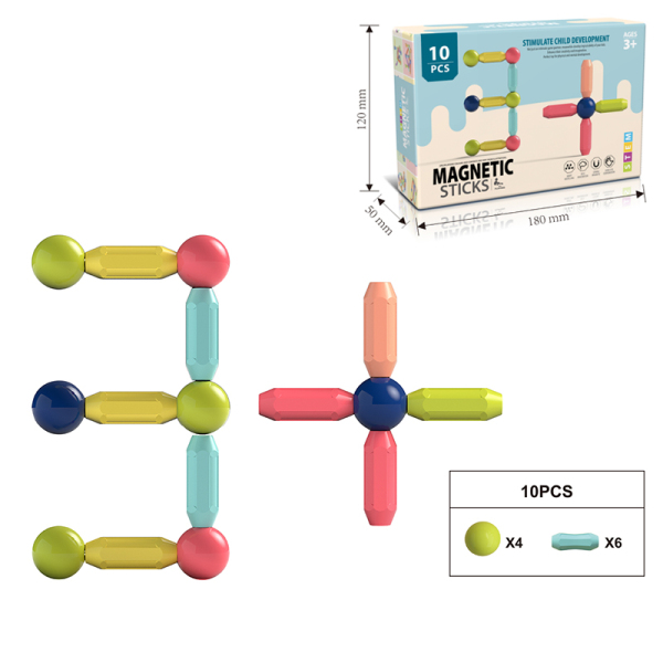 008288 Constructor magnetic 10pcs