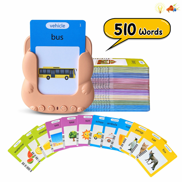 004145 Jucarie educationala cu cartele 510 cuvinte