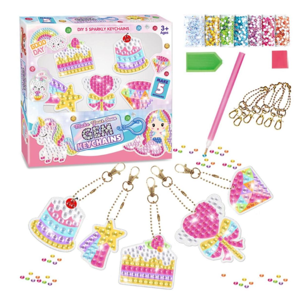 009489 Set creatie -breloc- Mozaic cu diamante