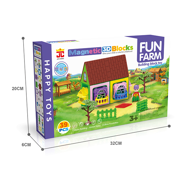 004173 Constructor magnetic (39pcs)