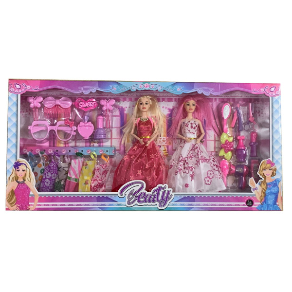 008621 Set papusi cu accesorii