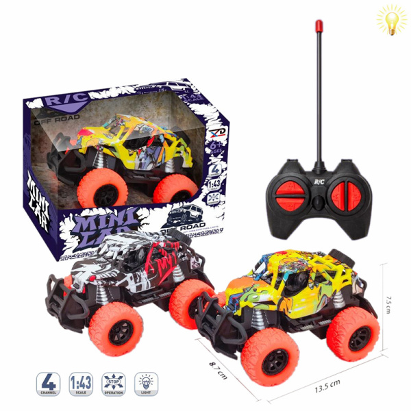 008730 Masina 1:43 cu R/C cu lumina