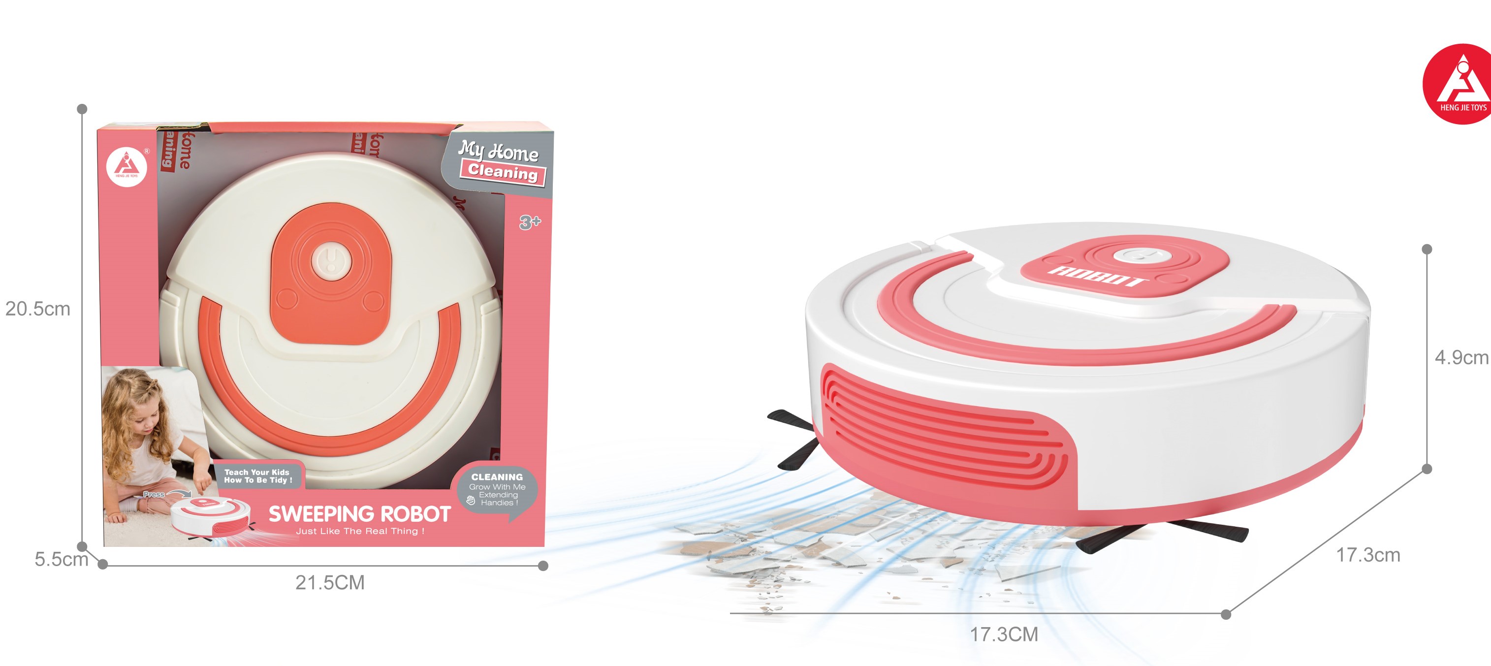 007643 Robot aspirator cu functii