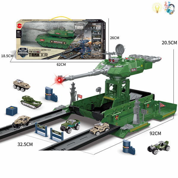 005564 Set militar cu muzica si lumina