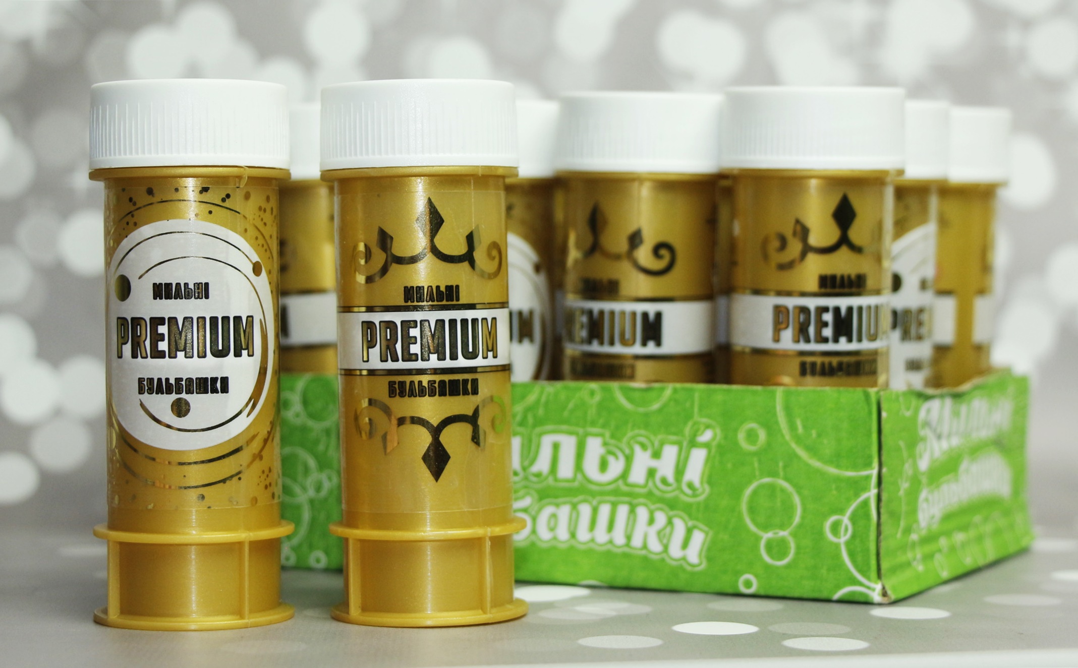 004082 Set bule de sapun Premium 60 ml (12 buc)