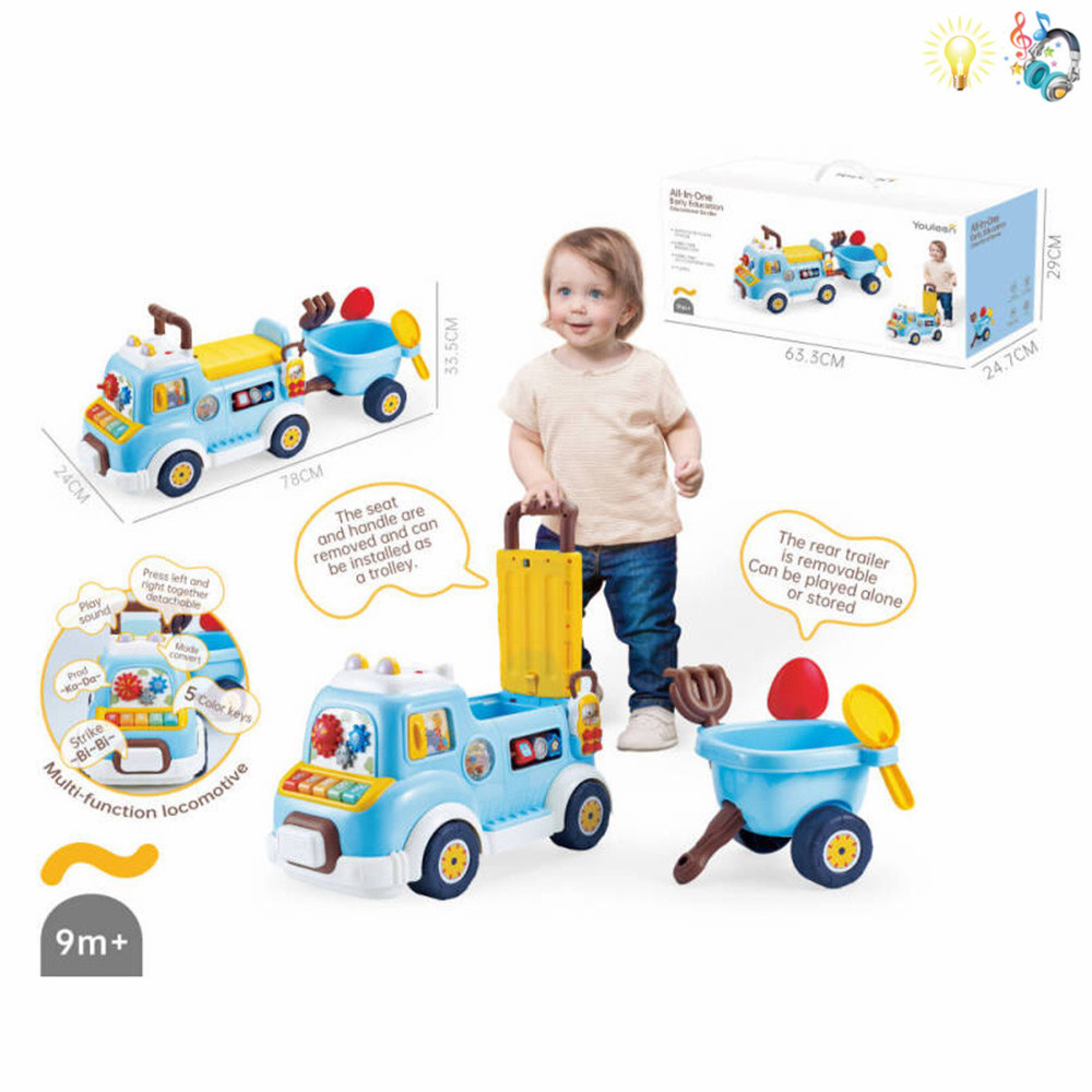 006649 Tolocar cu accesorii cu muzica si lumina