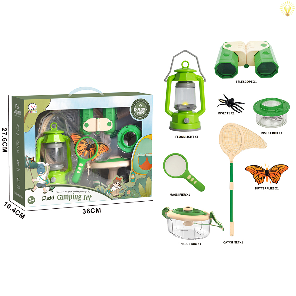 006652 Set camping cu lumina
