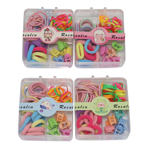 006968 Set accesorii - elastice si agrafe (20buc)