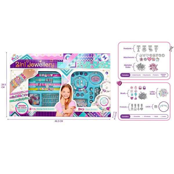 006984 Set creatie - margele 2in1