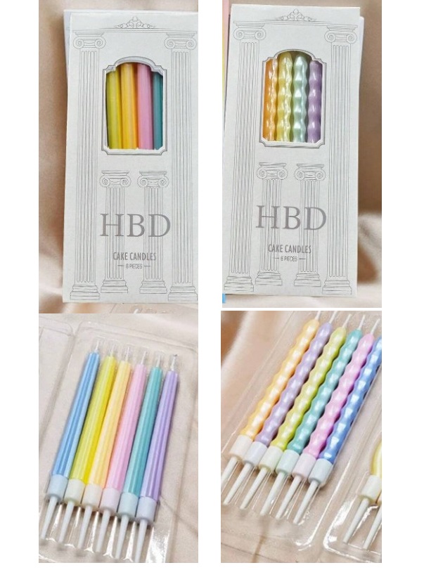 007514 Lumanari multicolor