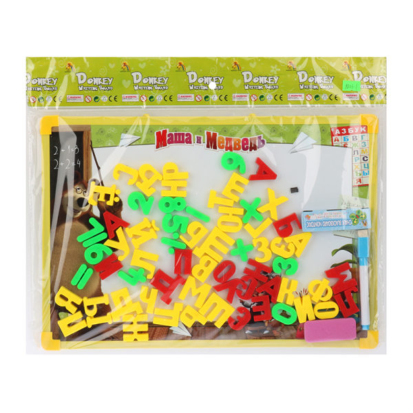 007976 Tabla magnetica cu 63 litere rus 39*27