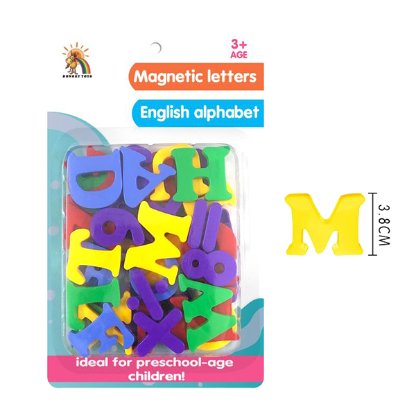 007987 Alfabet magnetic eng 41pcs