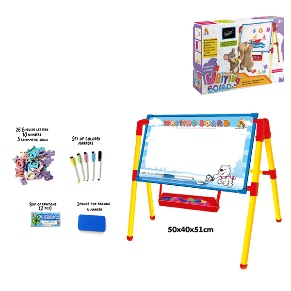 007993 Tabla magnetica cu alfabet eng cu accesorii