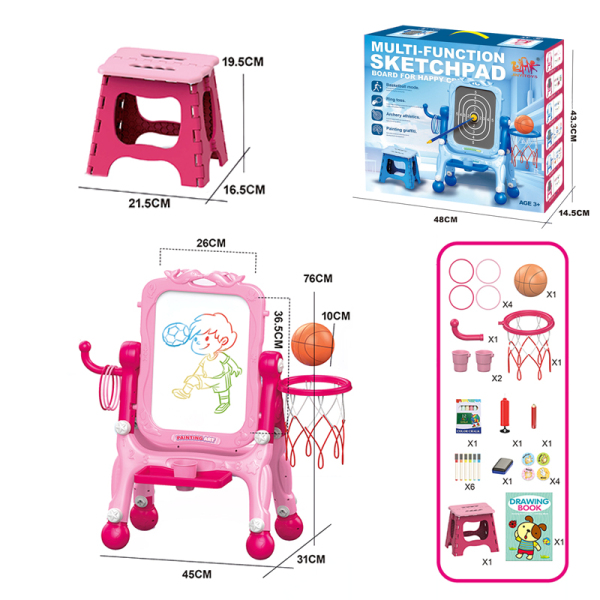 008005 Tabla multifunctionala roz