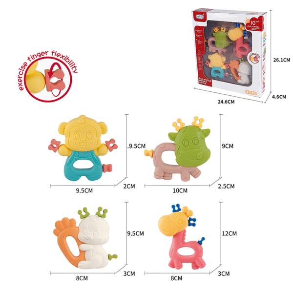 008034 Set jucarie sunatoare pentru dinti